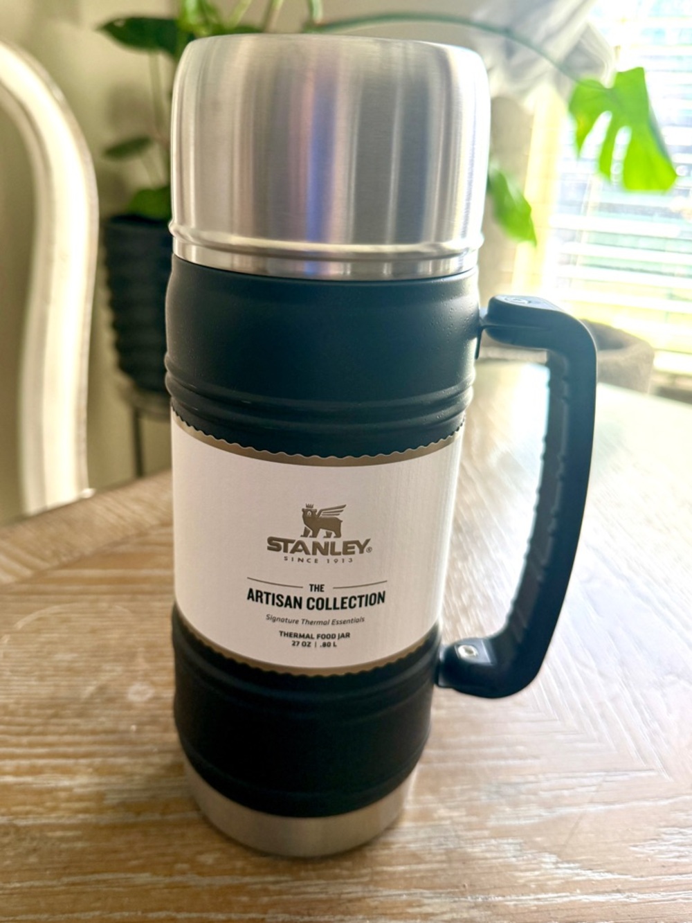Stanley Artisan Collection 27oz Stainless Steel Insulated Food Jar with Handle
